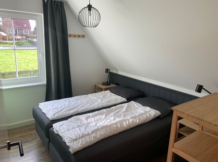 Green bedroom