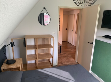 Green bedroom