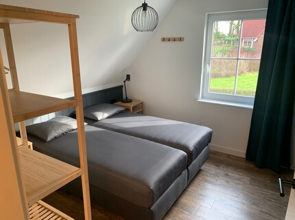 Blue bedroom