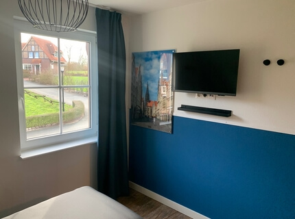 Blue bedroom