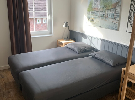 Brown bedroom