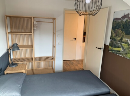 Brown bedroom